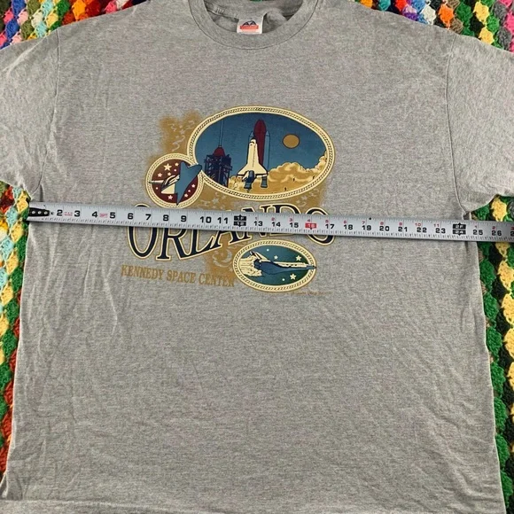 Vintage 90s Orlando Kennedy Space Center Space Shuttle NASA Travel Overs… - Picture 11 of 15